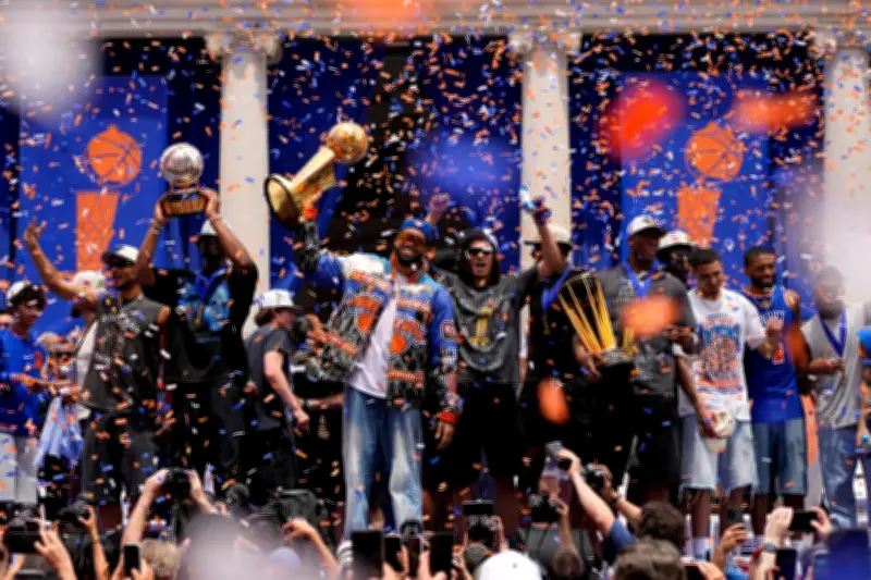 Knicks Mania Grips NYC During First-Ever Championship Parade