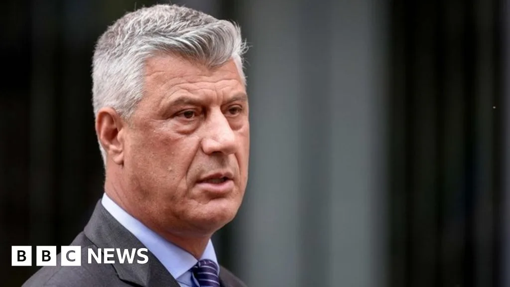 Kosovo President Thaci Faces War Crimes Indictment