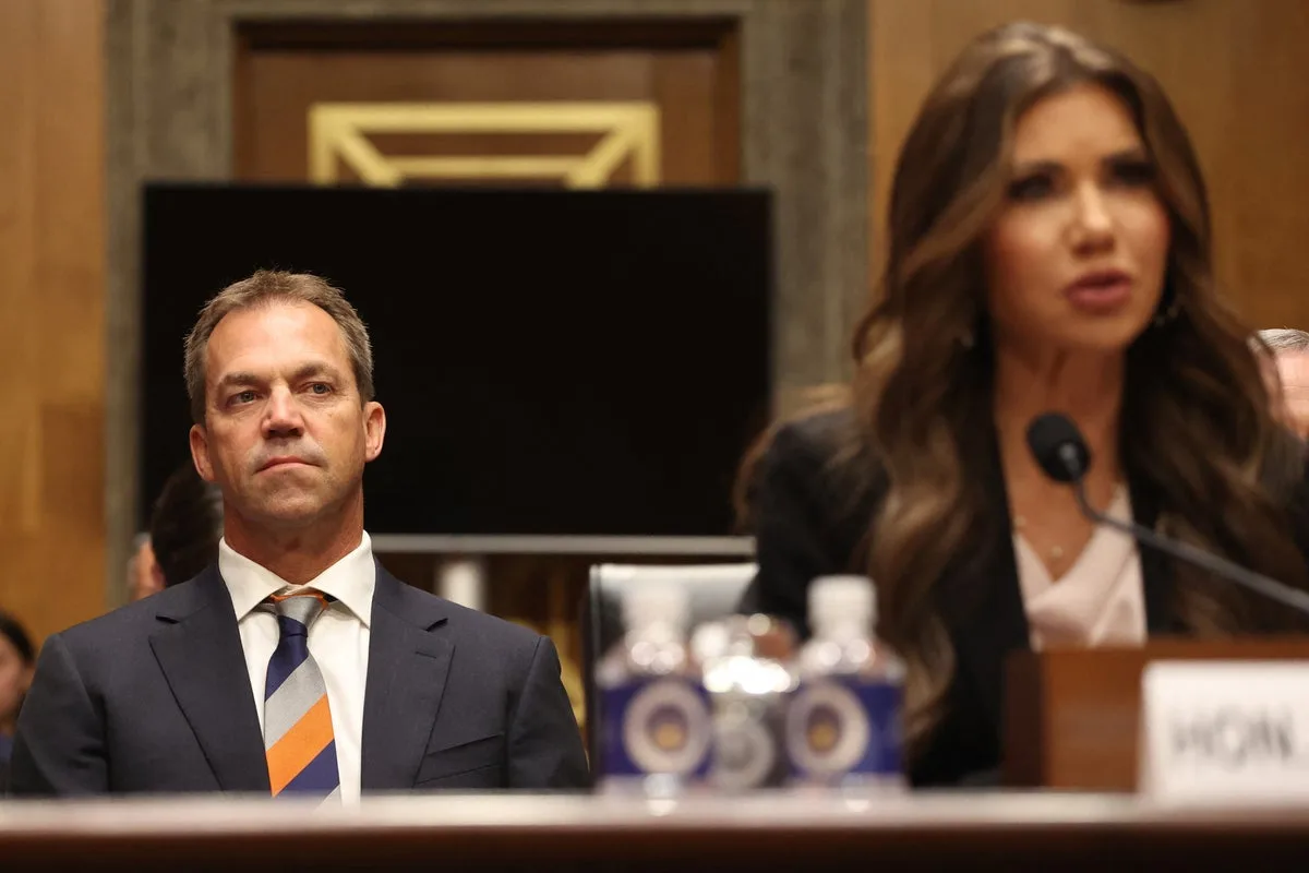 Kristi Noem's Husband Told Model He Wanted to Marry Her Days After DHS Ouster