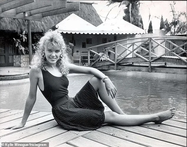 Kylie Minogue Shares Throwback Photo from Neighbours Set