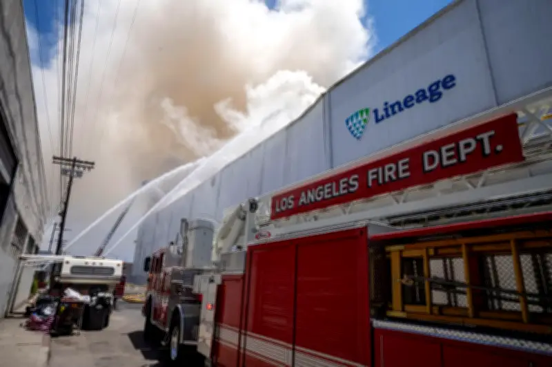 LA Declares Emergency as Warehouse Fire Spews Toxic Smoke