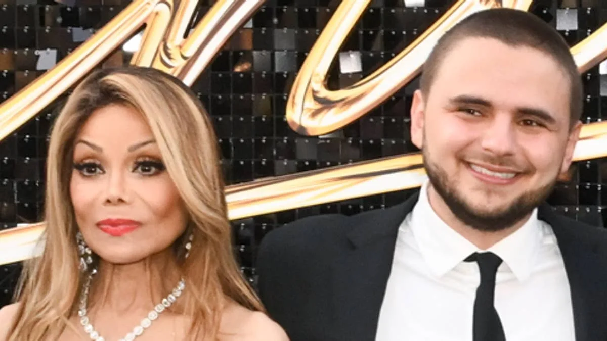 La Toya Jackson Stuns at Michael Biopic Premiere Alongside Nephew Prince
