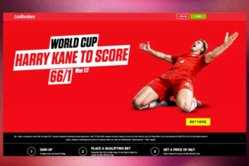 Ladbrokes World Cup Offer: 66/1 on Harry Kane to Score in 2026