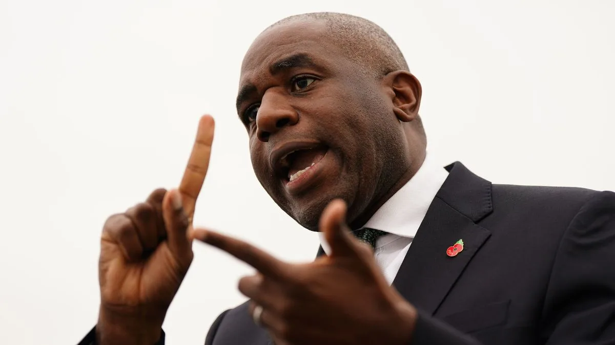 David Lammy Slams Cabinet Colleagues for Leaking and Gossiping