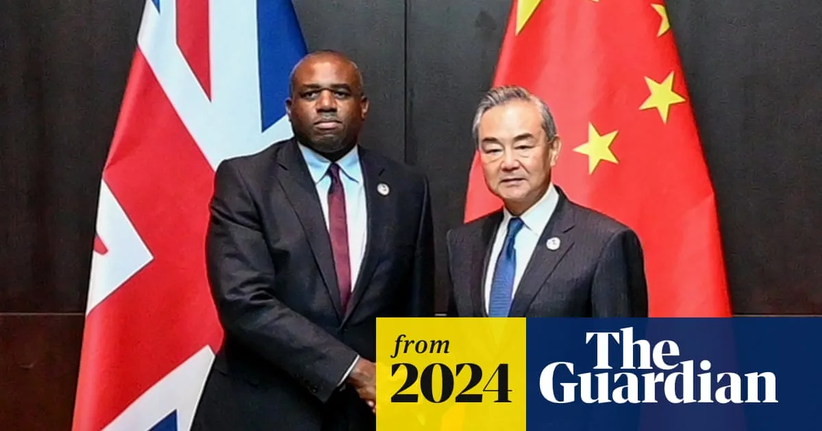 Lammy Plans China Visit for September to Kick-Start High-Level Engagement