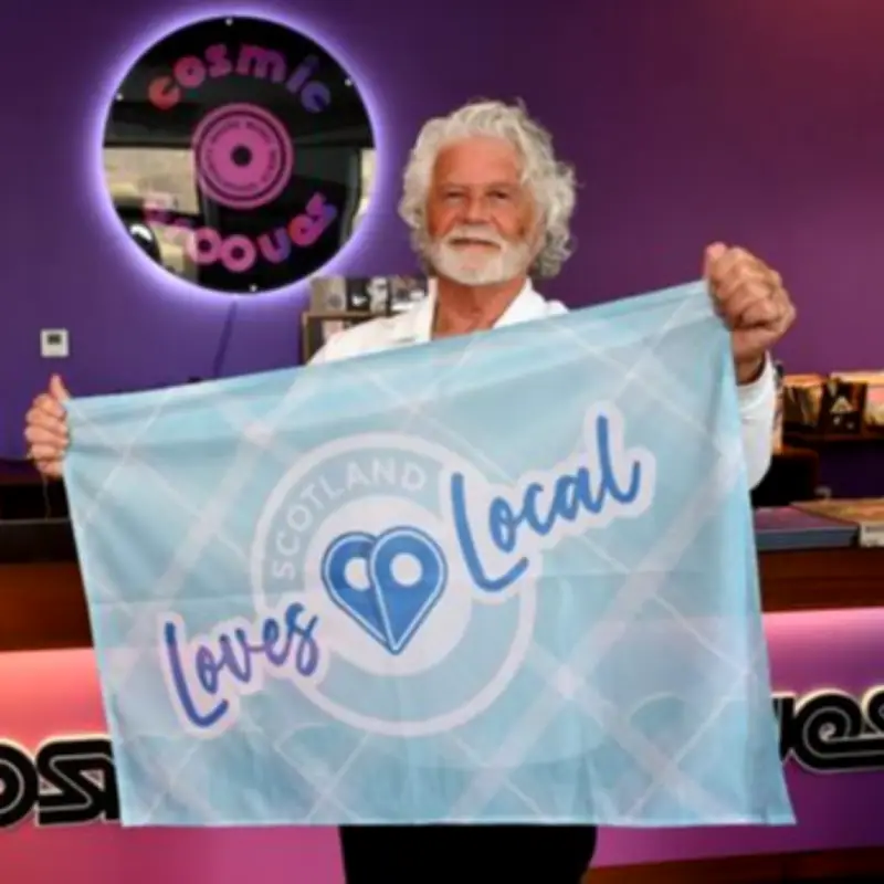 Lanark record shop boss backs Scotland Loves Local Week