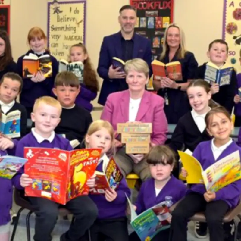 Lanarkshire School Wins Gold Reading Schools Award from Scottish Book Trust