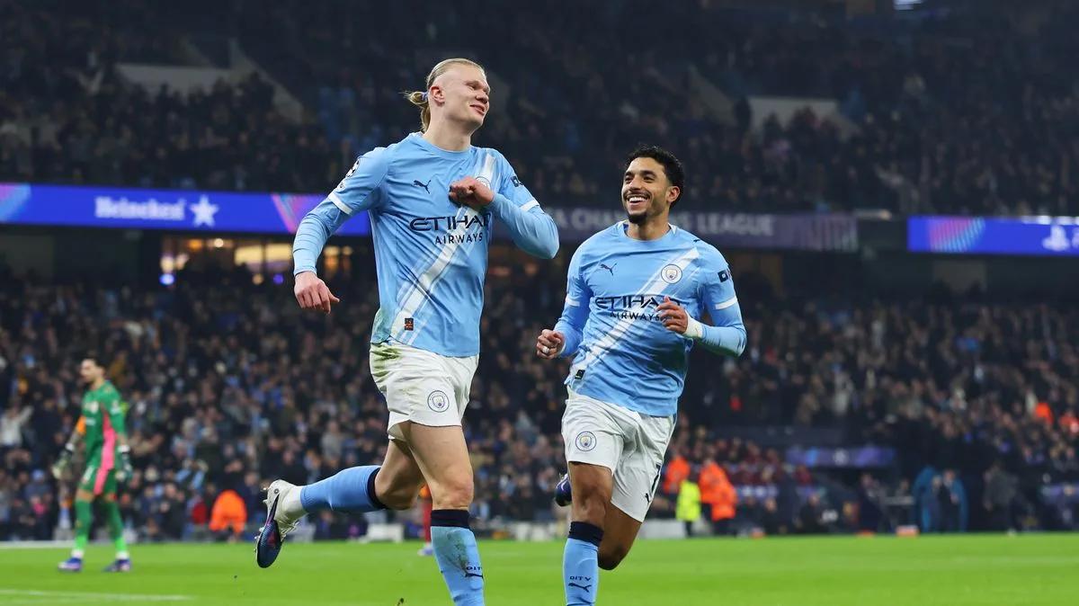 Leeds Fans Spot Haaland Gesture In Man City Champions League Win