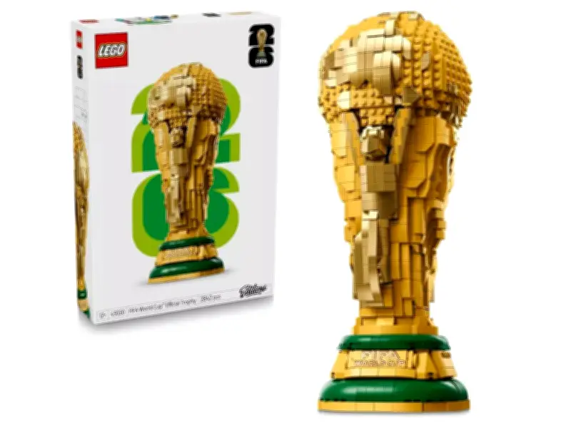 Lego World Cup Trophy with 2,842 Pieces Hits Lowest Price Ever at Argos