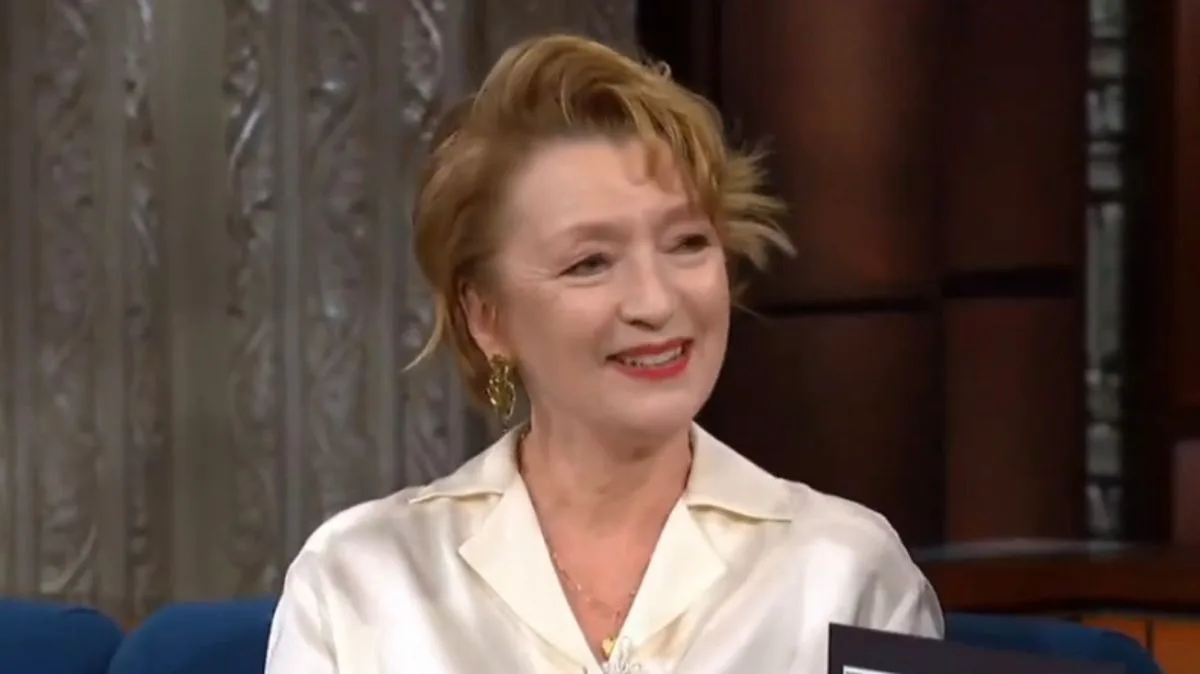 Lesley Manville Takes Subtle Dig at Ex-Husband Gary Oldman on US Chat Show
