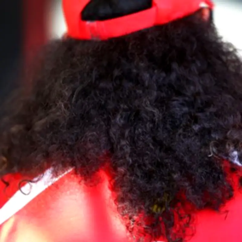 Lewis Hamilton Shows Off Long Locks at Barcelona Grand Prix