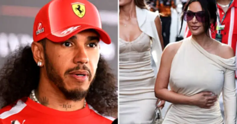 Lewis Hamilton's Awkward Response After Kimi Antonelli Mocks Kim Kardashian