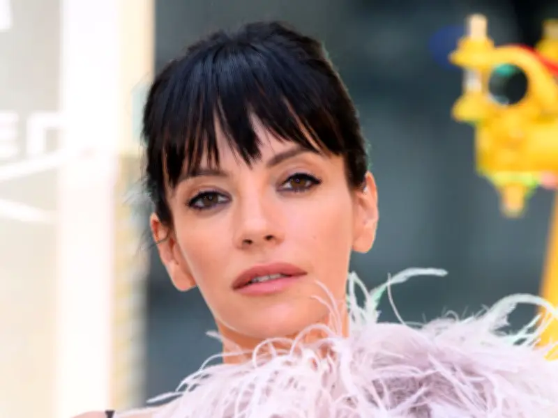 Lily Allen Defiant in Mesh Dress as Ex David Harbour Slams Her Album