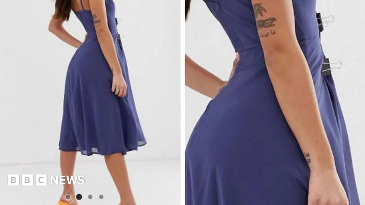 Asos Apologises After Bulldog Clips on Dress Spark Online Mockery