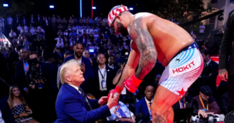 Lip Reader Reveals Trump's 8 Words to UFC Star Who Slurred Michelle Obama