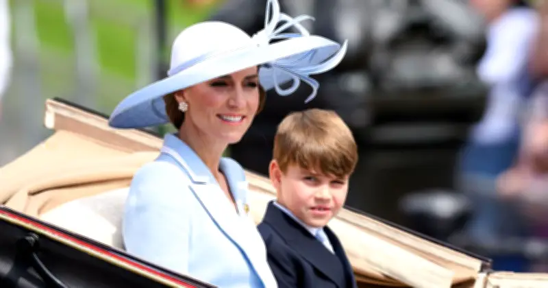 Lipreader Spots Princess Kate's 4-Word Command to Louis at Trooping