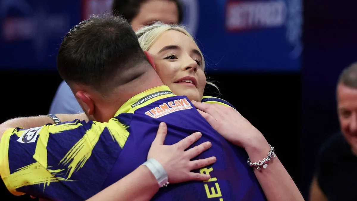 Luke Littler's Girlfriend's Proud Message After £1m Darts Win
