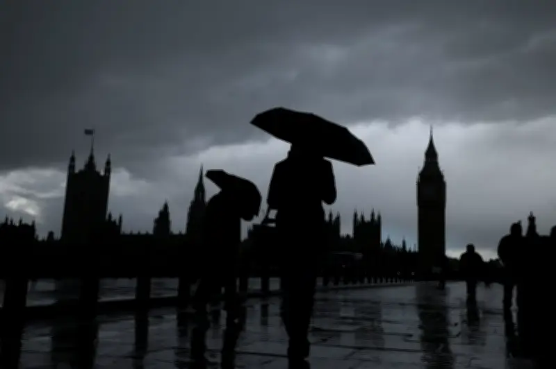 Londoners Bemoan Awful Weather as Torrential Rain Sweeps Capital