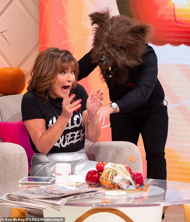 Lorraine Kelly Screams Live on Air After Werewolf Scare