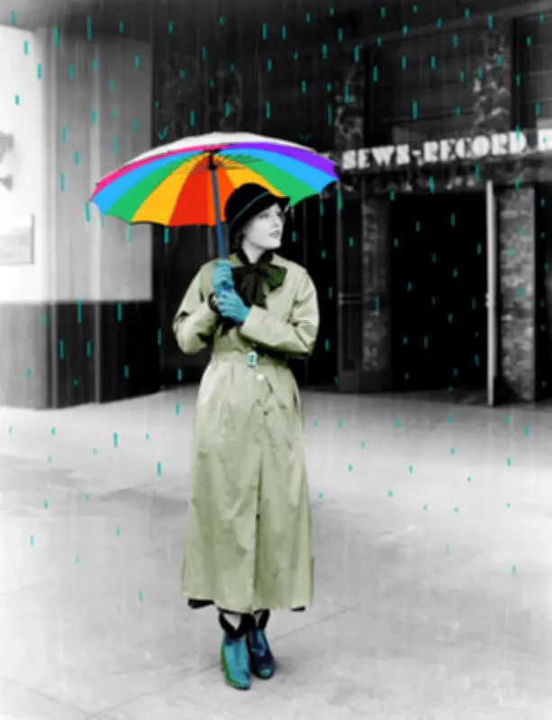 Lost in Rain, a Stranger Shared His Umbrella and Kindness
