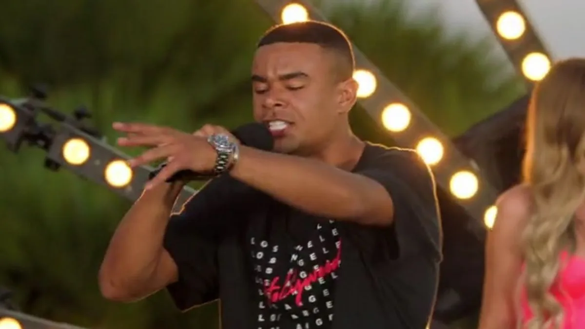 Love Island Stars Shock with X Factor Rap Talent