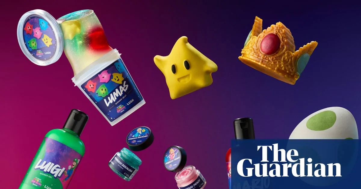 Lush's Super Mario Galaxy Collection: A Sweet-Smelling Nostalgia Trip