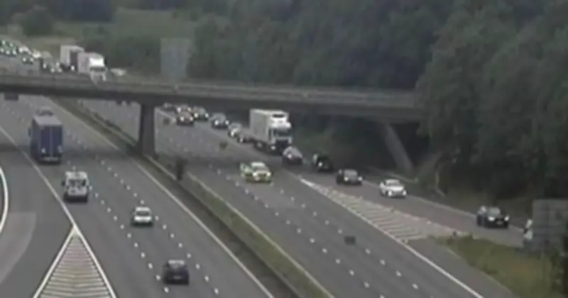 M1 Crash: Air Ambulance Deployed, Motorway Closed Northbound
