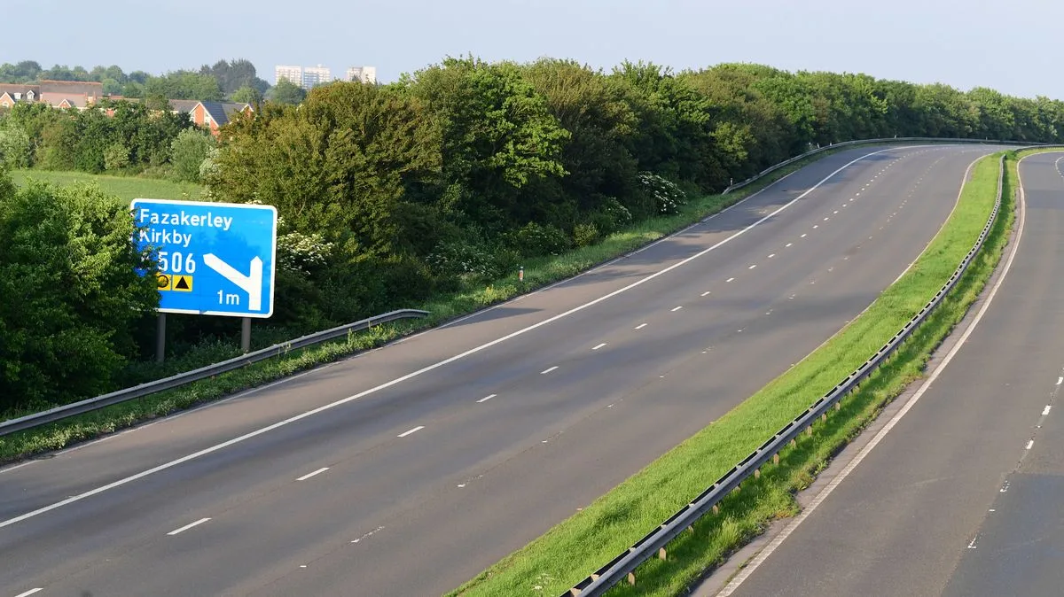 M57 Motorway Reopens After Serious Crash