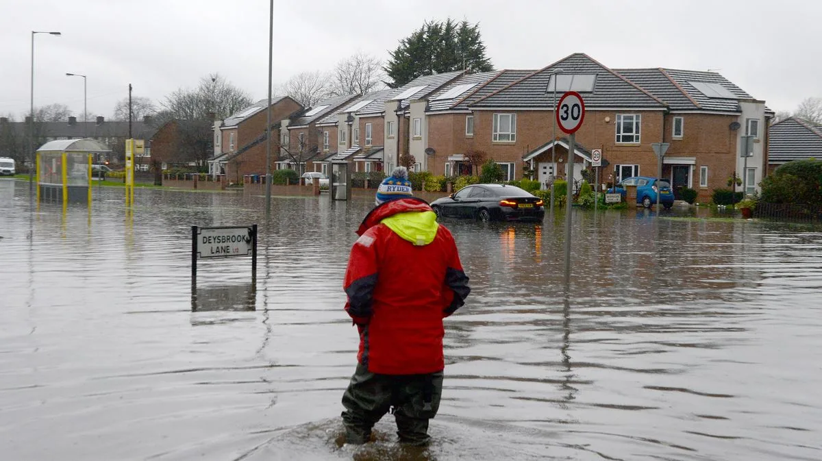 Flash Floods Cause Chaos in Liverpool, Trapping Residents and Stranding Cars