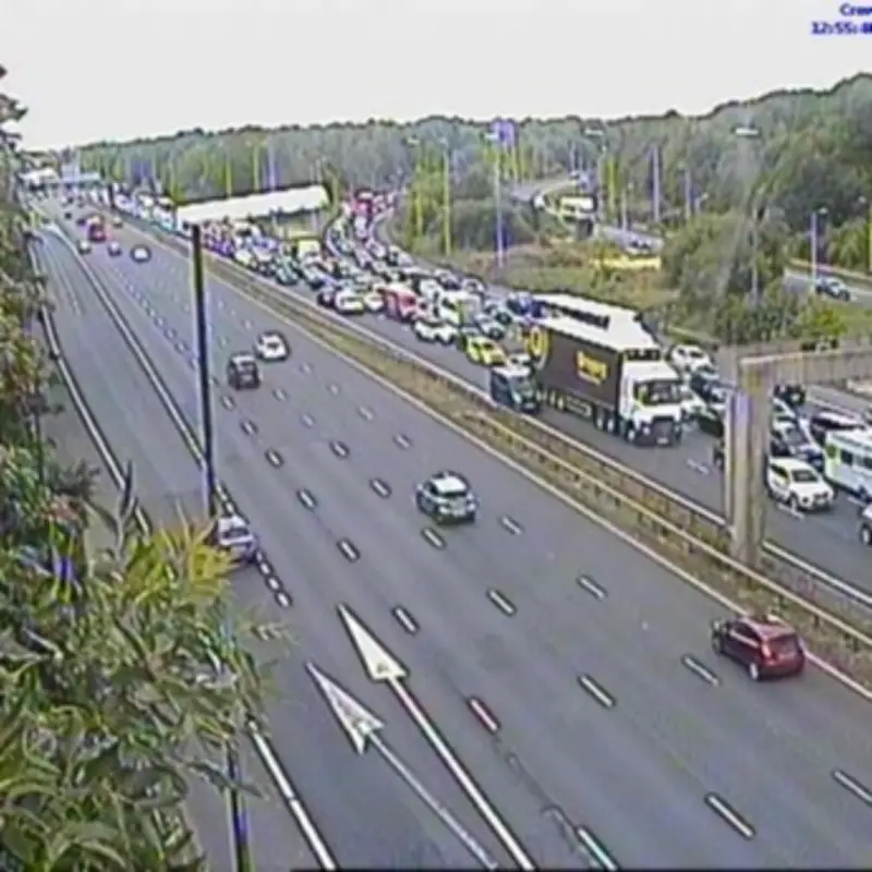 M6 Traffic Delays After Multi-Vehicle Crash Near Warrington