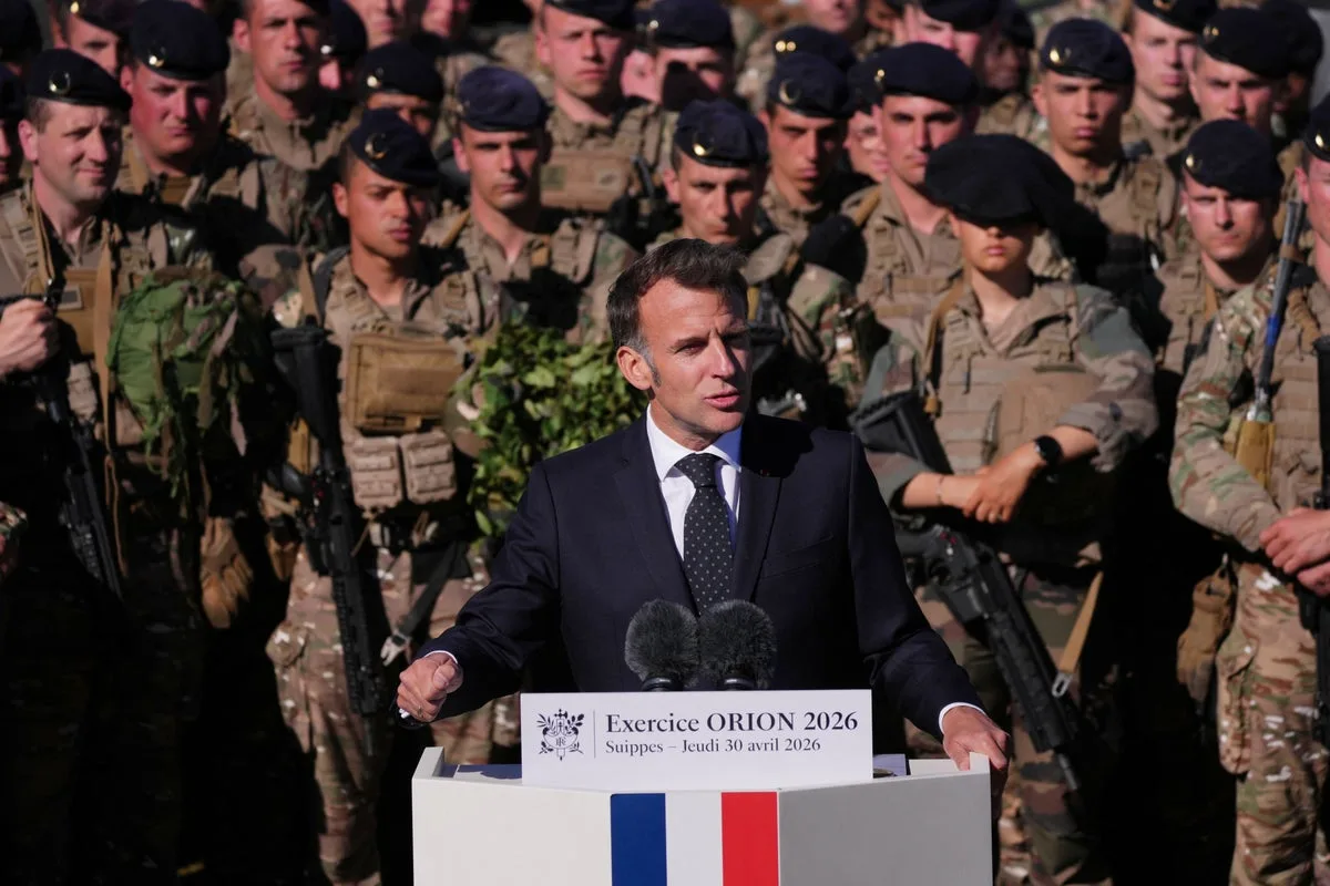 Macron Jokes Charles Trump Dig Over French Would Be Chic