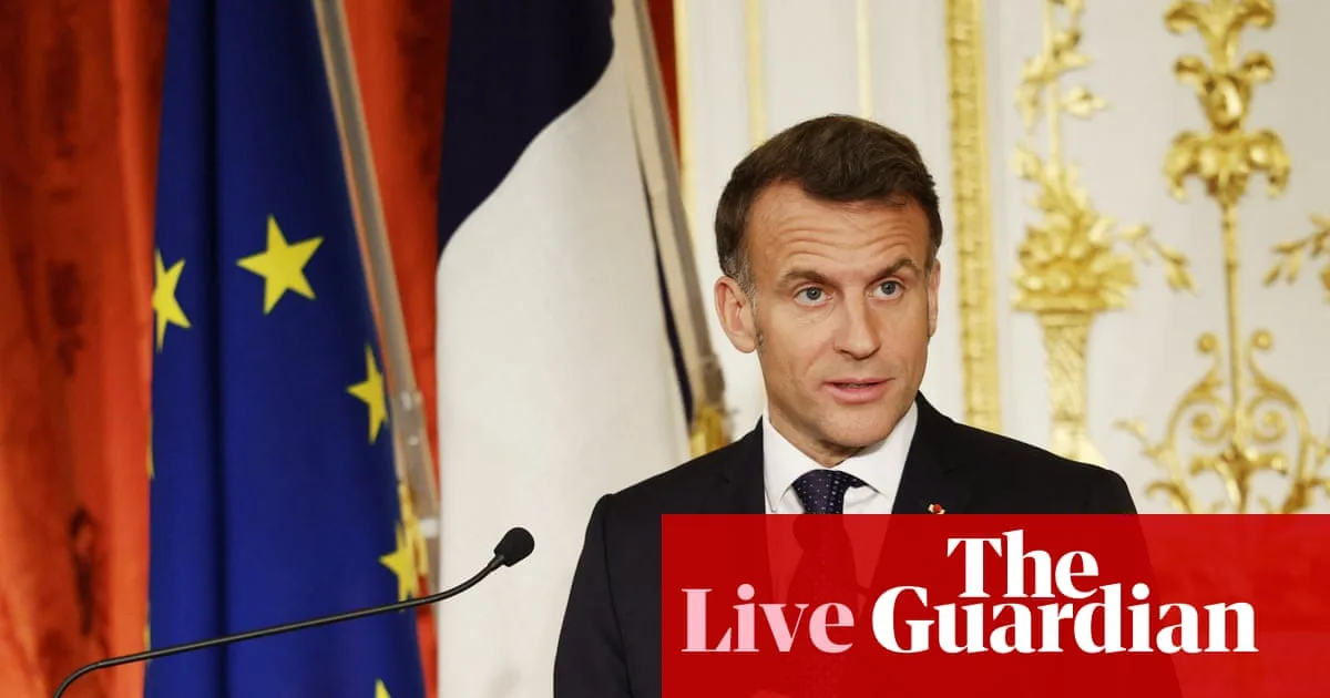 Macron Warns of World Without Rules at Davos
