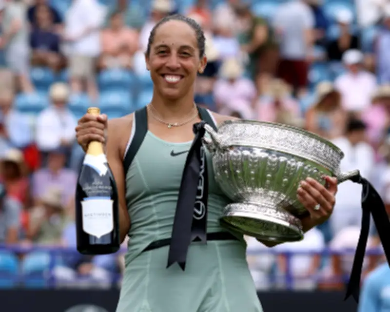 Madison Keys Wins Eastbourne Title, Osaka Withdraws with Injury