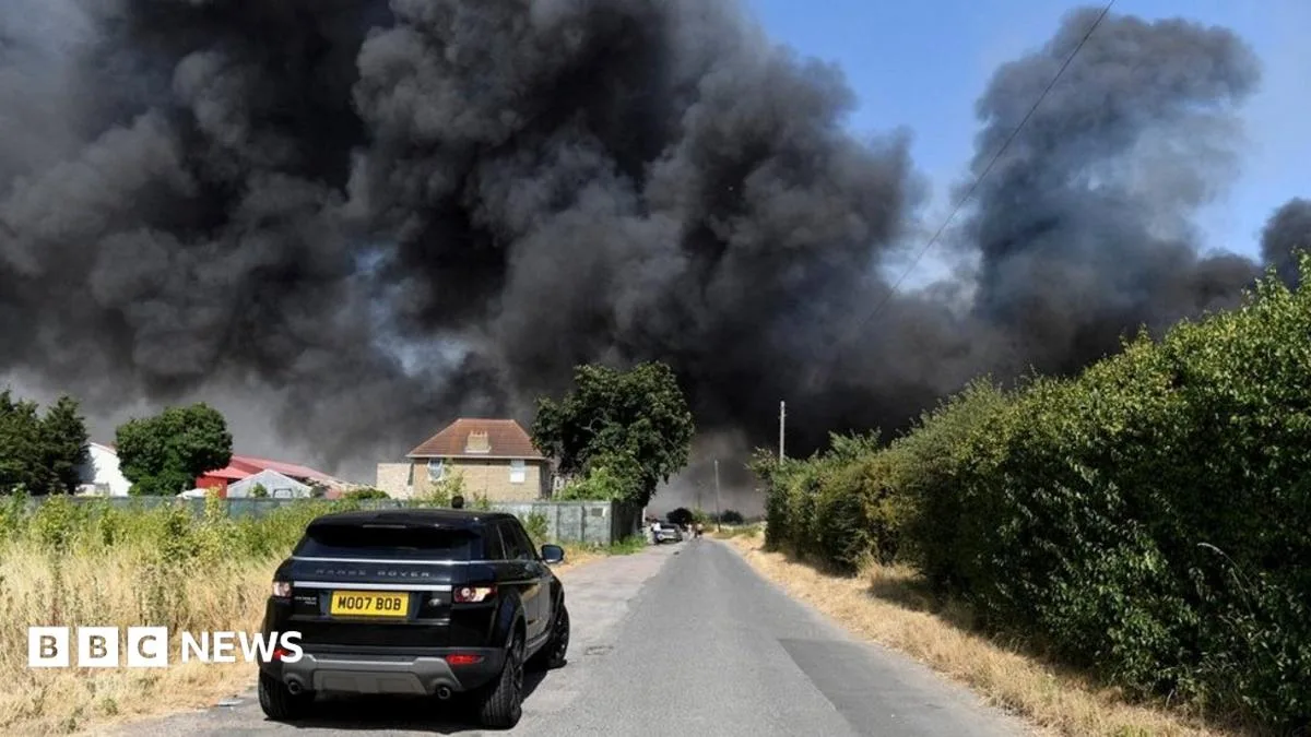 Major Incident Declared as London Battles Multiple Fires in Record Heat