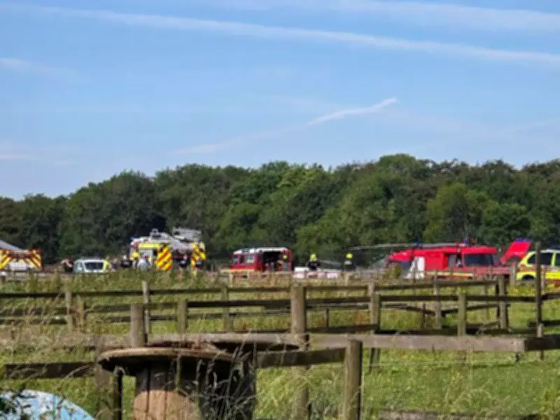 Major Incident Declared at Dunkeswell Airfield in Devon