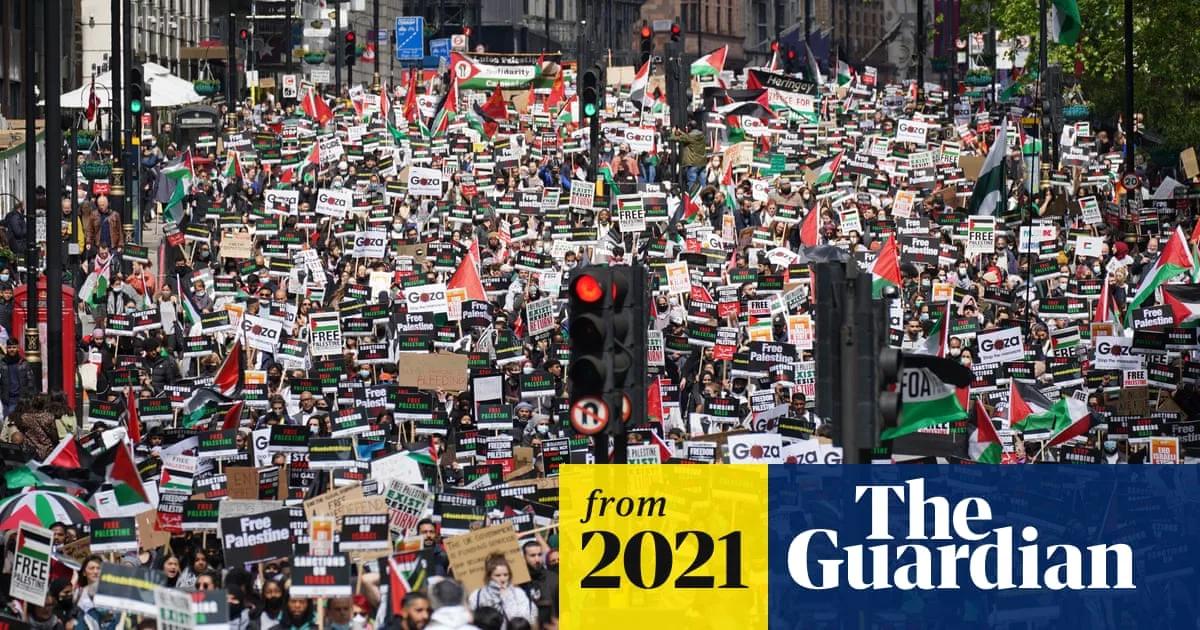 Thousands Rally in London for Palestine Solidarity