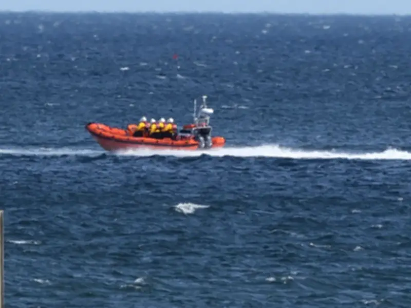 Major Sea Rescue Off Horden Beach: Person Saved 200 Yards from Shore
