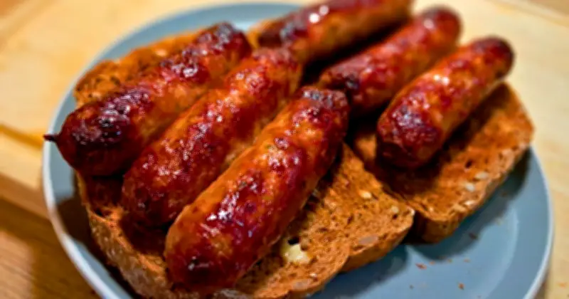 Make Sausages Tastier by Ditching Oil and Using Chicken Stock Instead