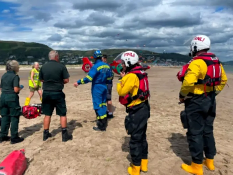 Man Airlifted After Cutting Arm Trying to Open Beer on Welsh Beach
