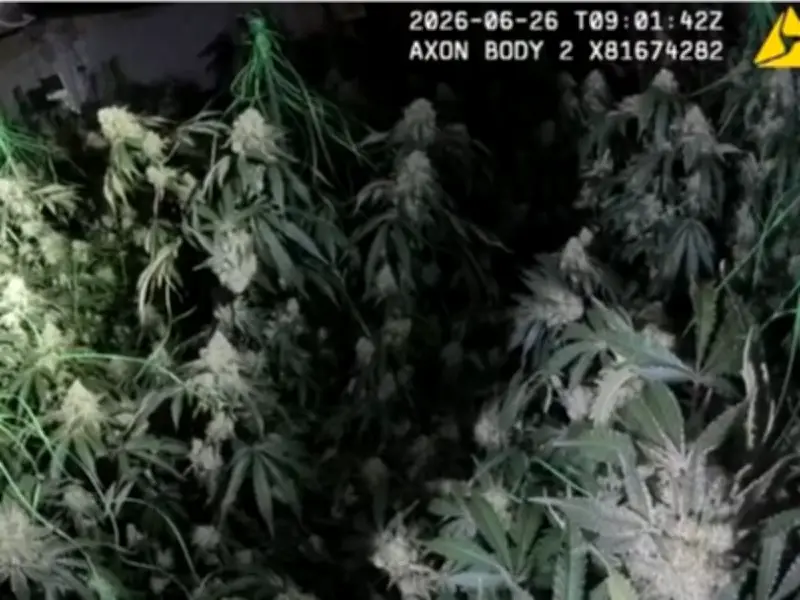 Man Arrested After 1,000-Plant Cannabis Farm Found in County Durham