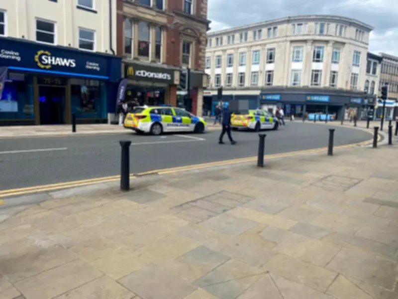 Man Arrested After Aggressive Incident in Bolton Town Centre