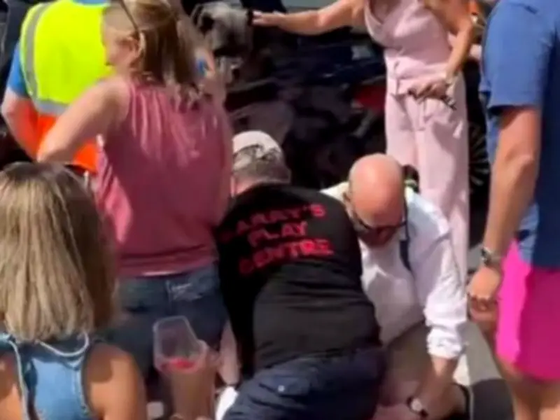 Man Arrested After Driving Through Barriers at Lancashire Club Day Event