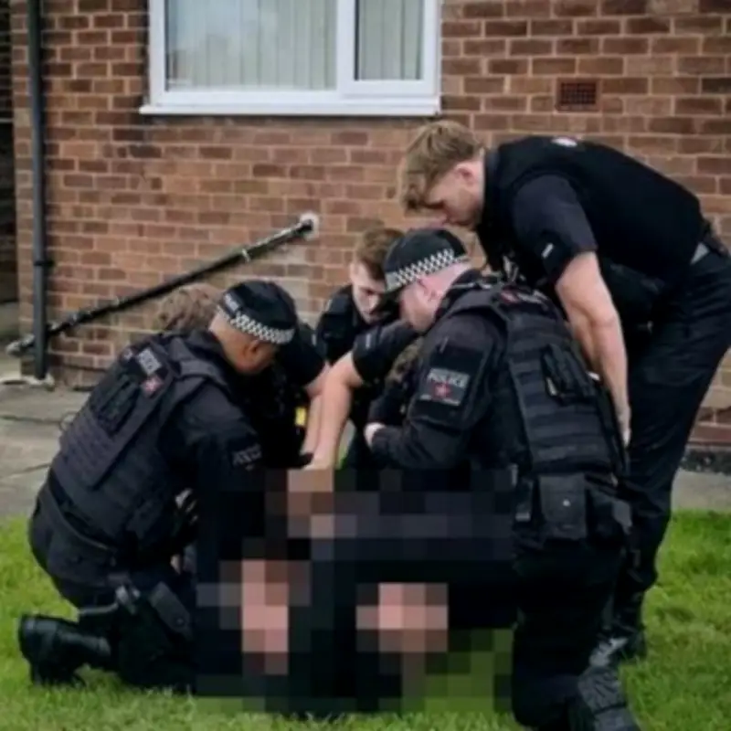 Man Arrested After Entering Salford Primary School with Brick