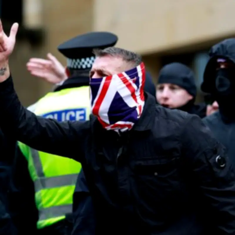 Man Arrested and Police Struck by Egg at Glasgow Anti-Racism Protest