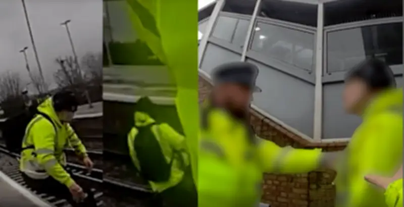 Man Banned from London Station After Abusive Rant and Track Jump