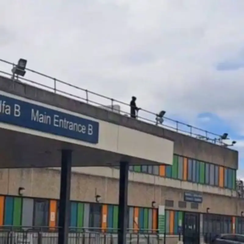 Man Charged After Incident on Roof of Welsh Hospital Ysbyty Glan Clwyd