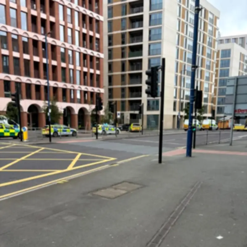 Man Rescued from Height in Manchester City Centre Emergency