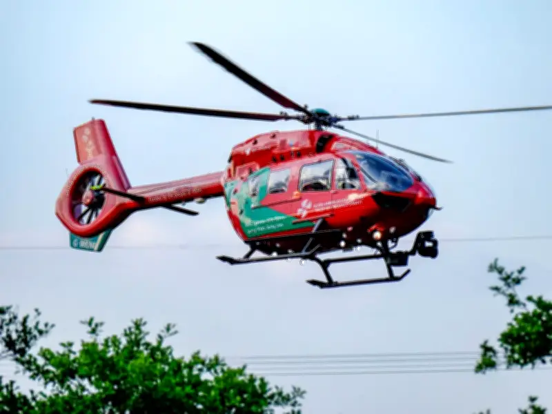 Man Slits Arm With Knife Opening Beer on North Wales Beach, Air Ambulance Called