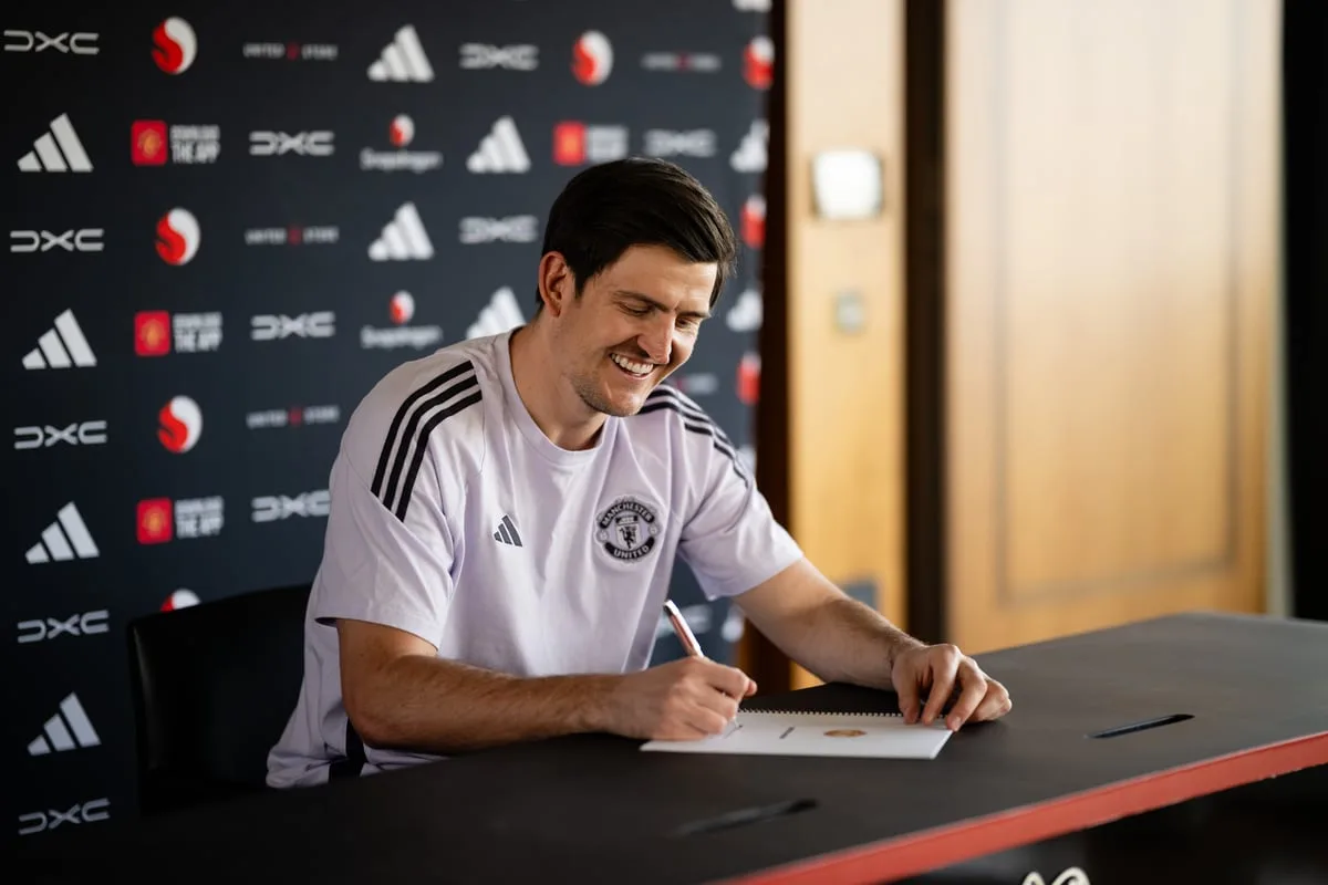 Man Utd Secure Maguire Extension, Mainoo Next