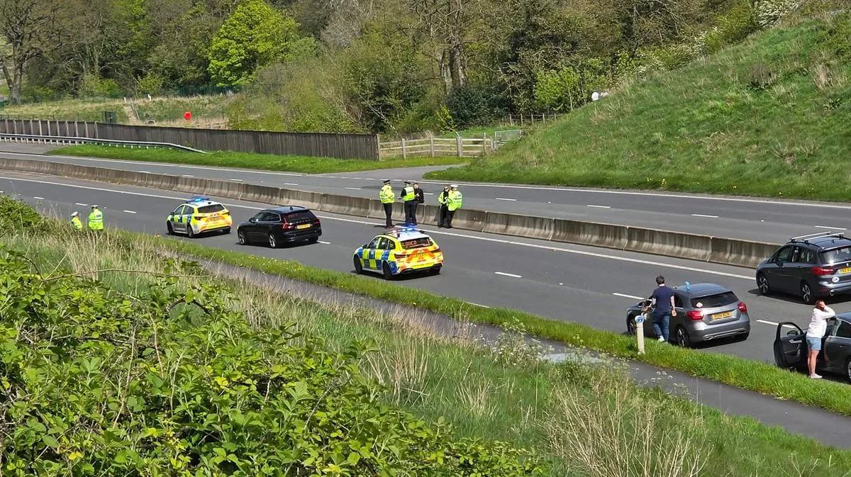 Motorcyclist Dies in Serious Crash on Manchester Airport Link Road